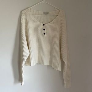 White American Eagle Sweater